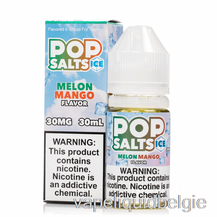 Vape Smaken Ijsmeloen Mango - Pop Salts - 30ml 30mg